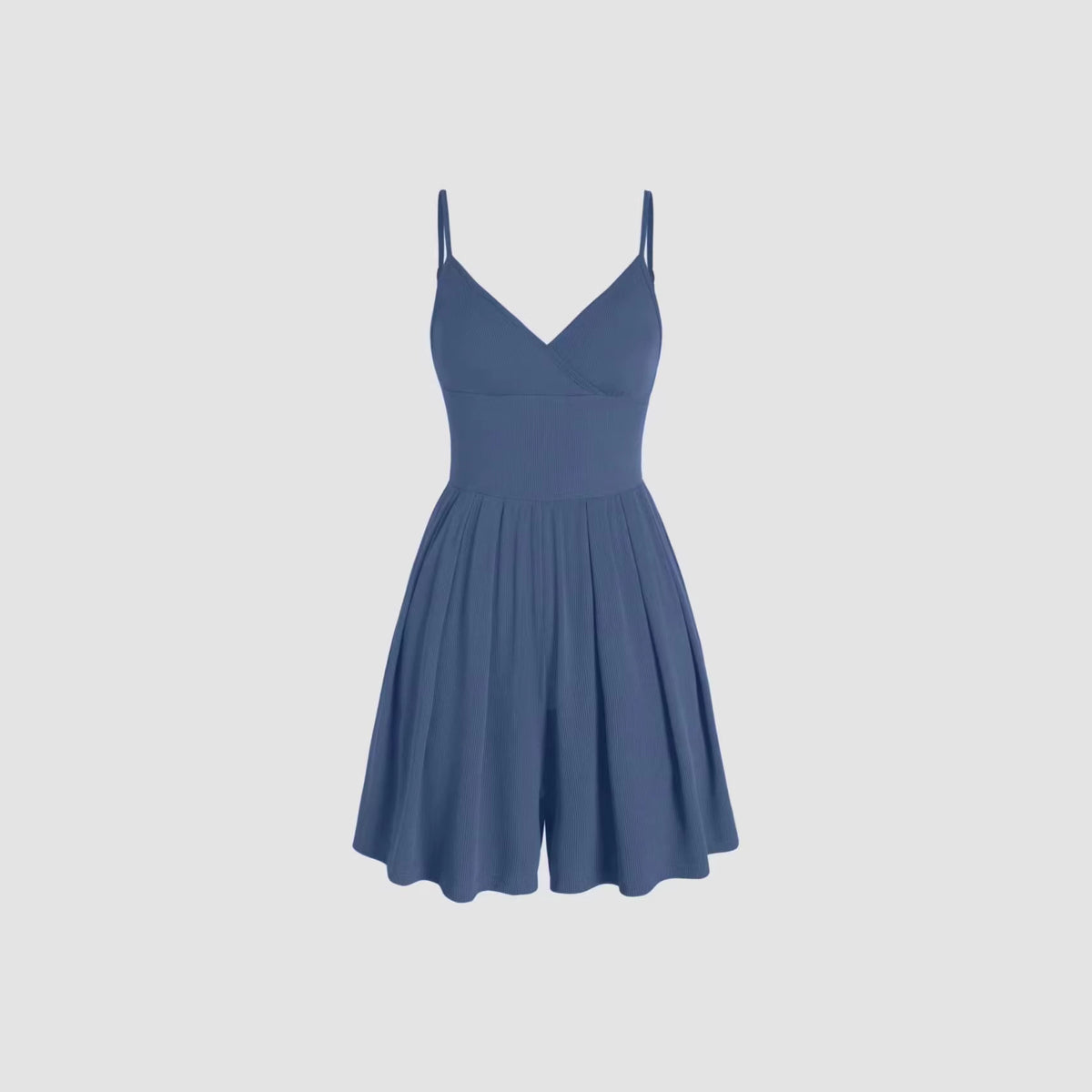 Women's High-Waisted Casual Jumpsuit