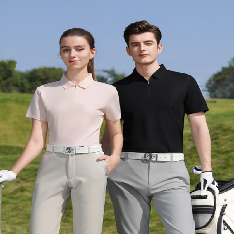 Quick-Dry Half-Zip Running Tee – Breathable, Moisture‑Wicking Sports Polo