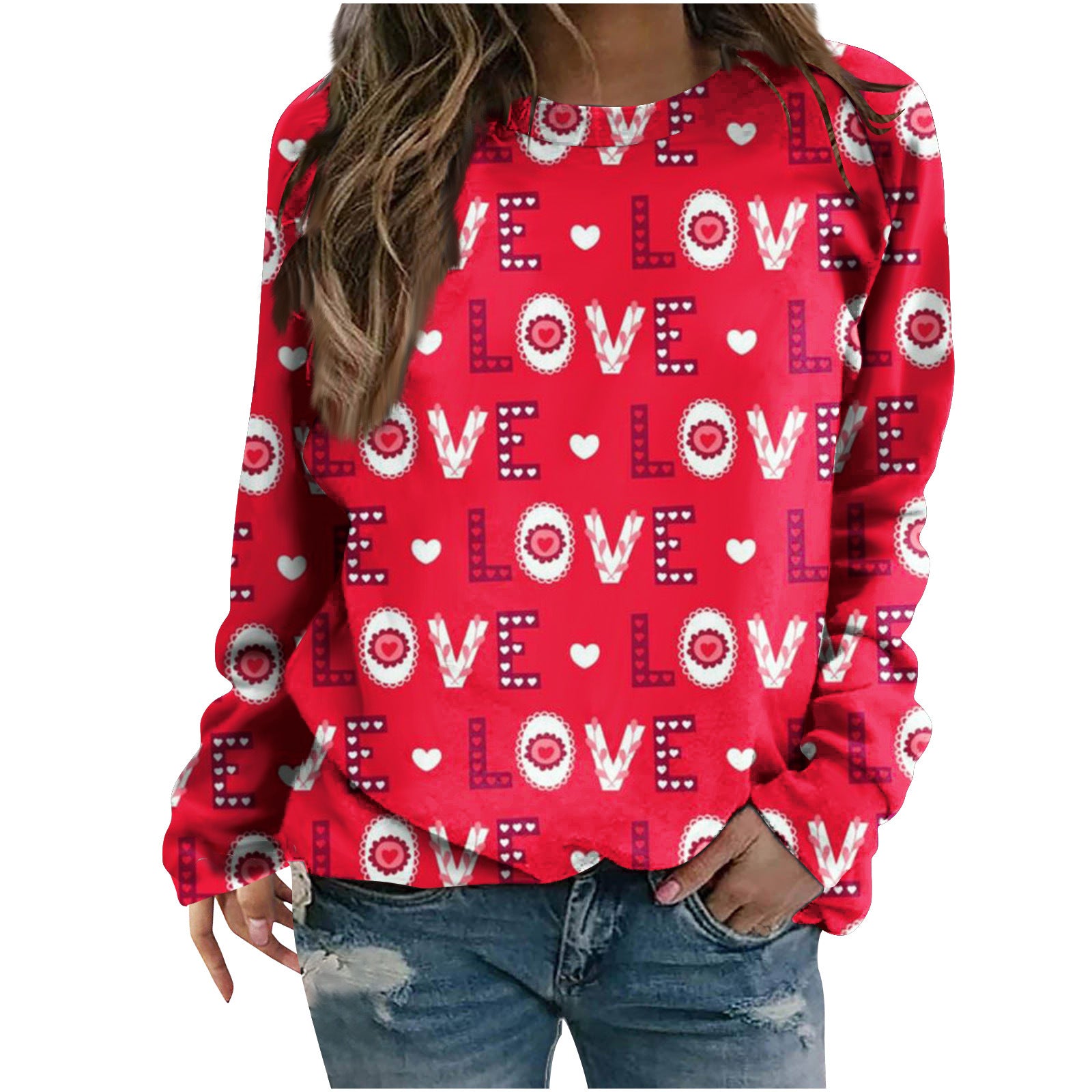 Cozy Japanese Round Neck Women's Sweater