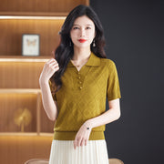 Breathable Tencel Polo Shirt – Lightweight, Cool & Comfortable