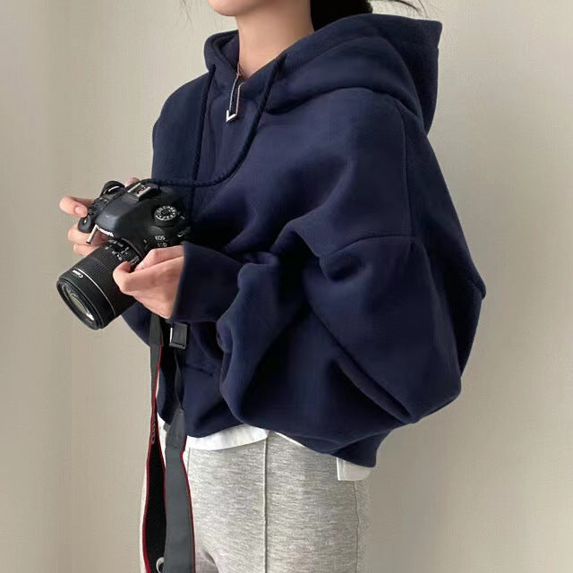 Cozy Oversized Women's Hooded Sweater