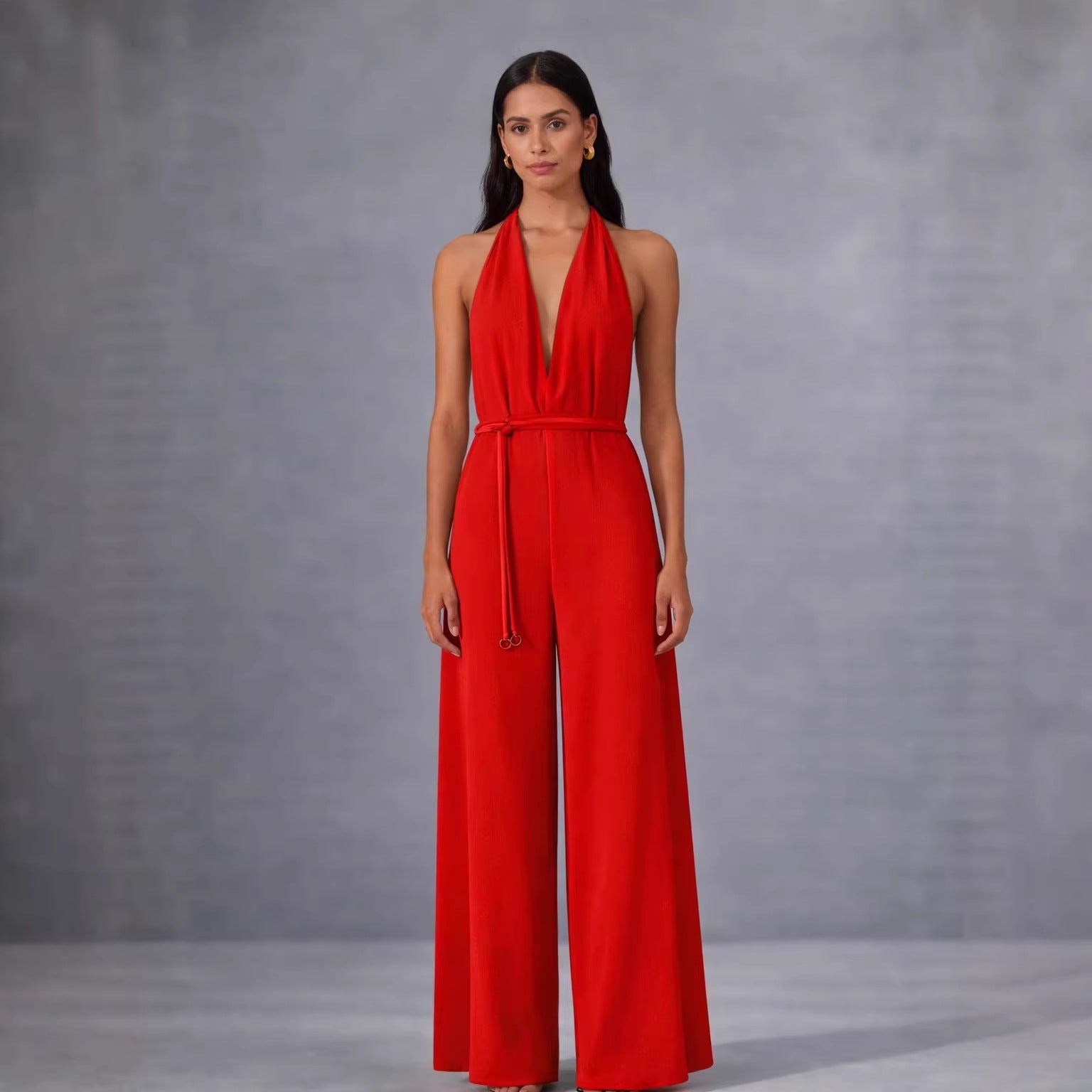 Women's Sexy Halterneck Jumpsuit