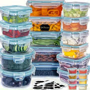 48pcs luxury food storage container set of high quality