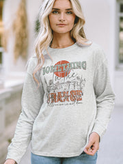 Women's Cozy Casual Loose Pullover Sweater