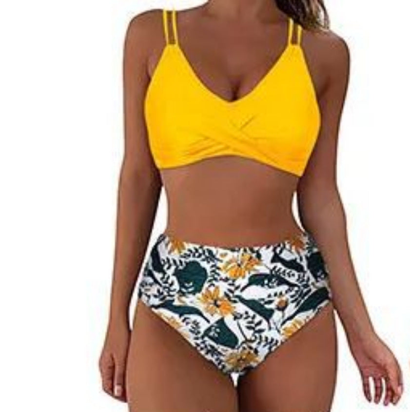 Chic Printed Women's Bikini Set for Beach & Pool