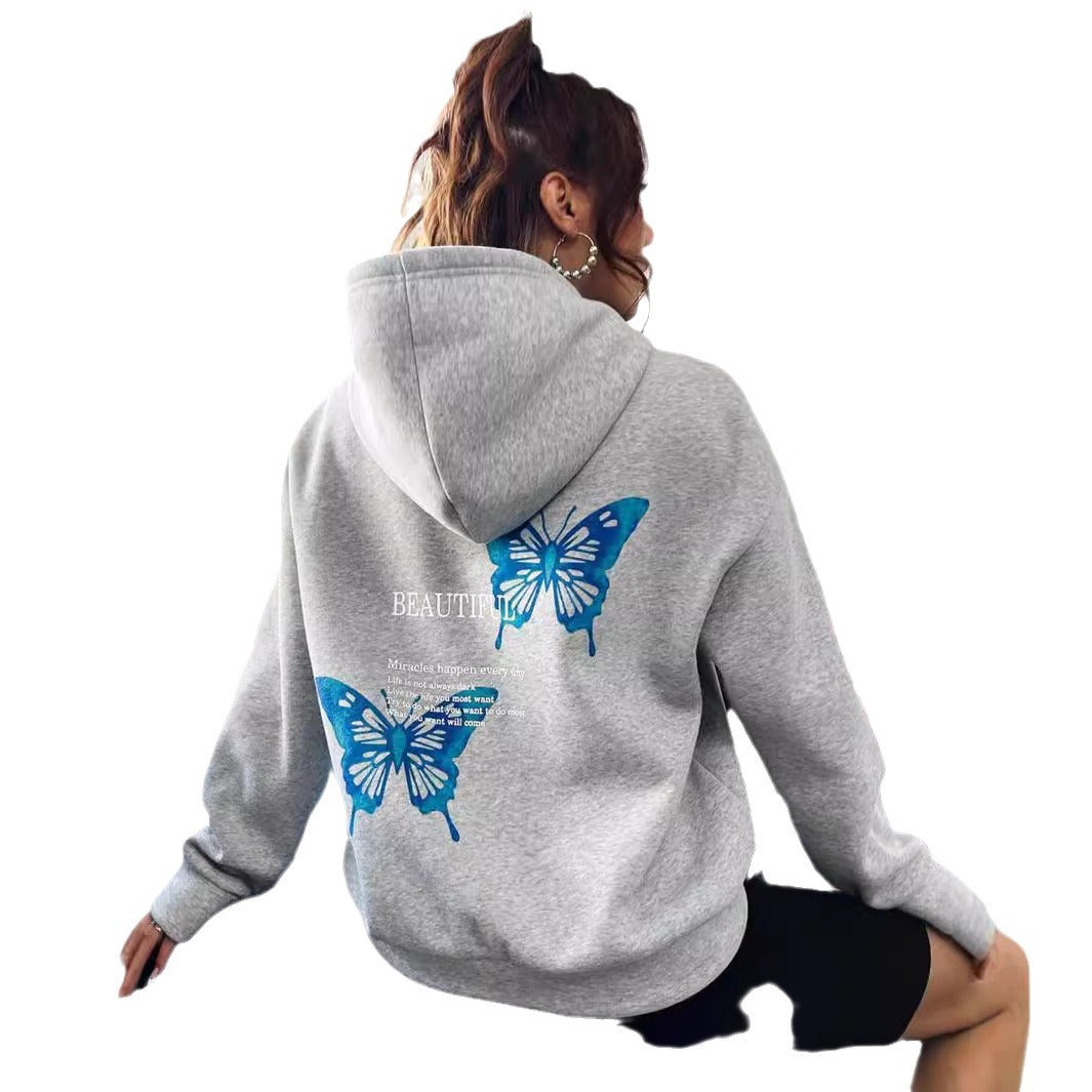 Comfy Hooded Long Sleeve Pullover for Everyday Leisure
