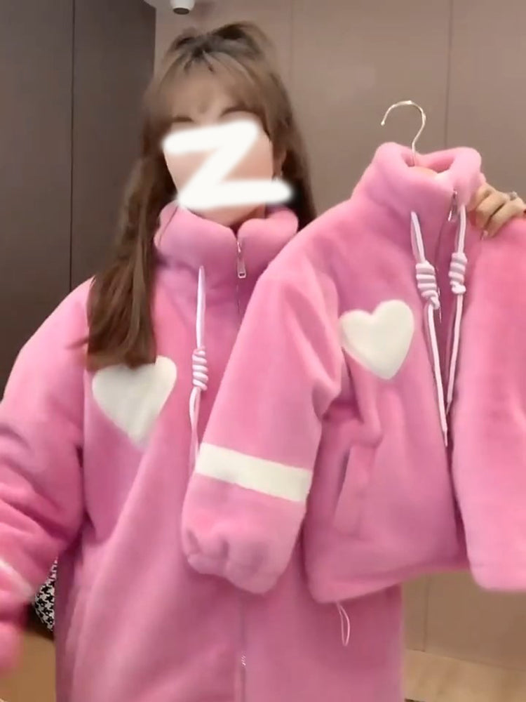 Pink Velvet Matching Family Hoodies