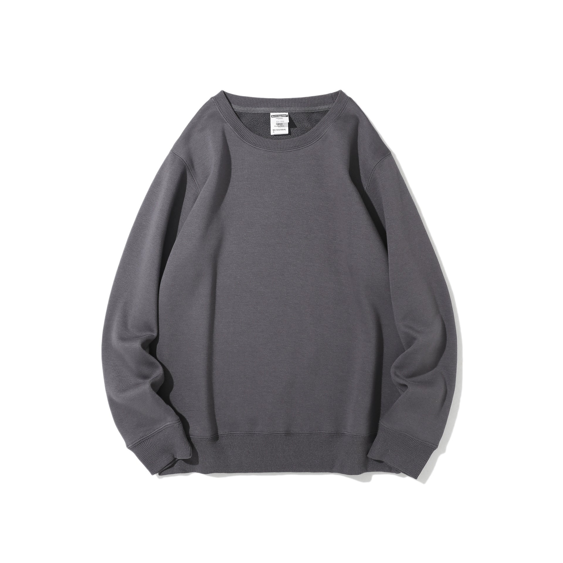 Cozy Fleece-Lined Candy Color Pullover Sweater