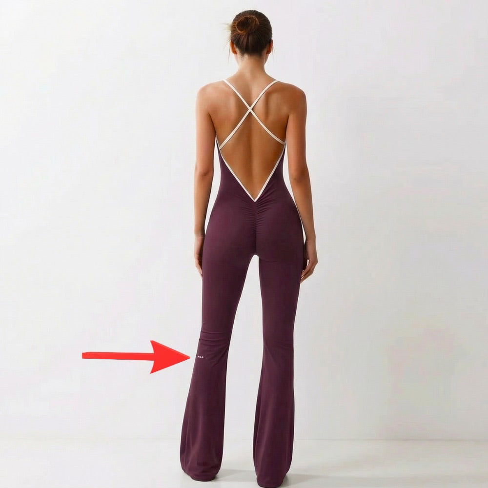 Sports Fitness Jumpsuit Yoga Clothes For Women