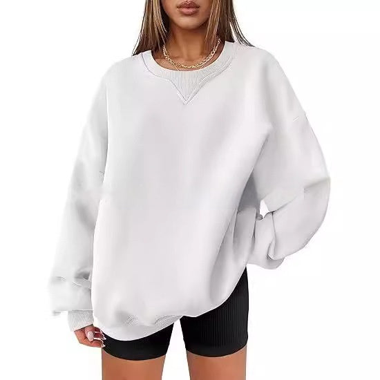 Cozy Wool Round Neck Pullover Sweater