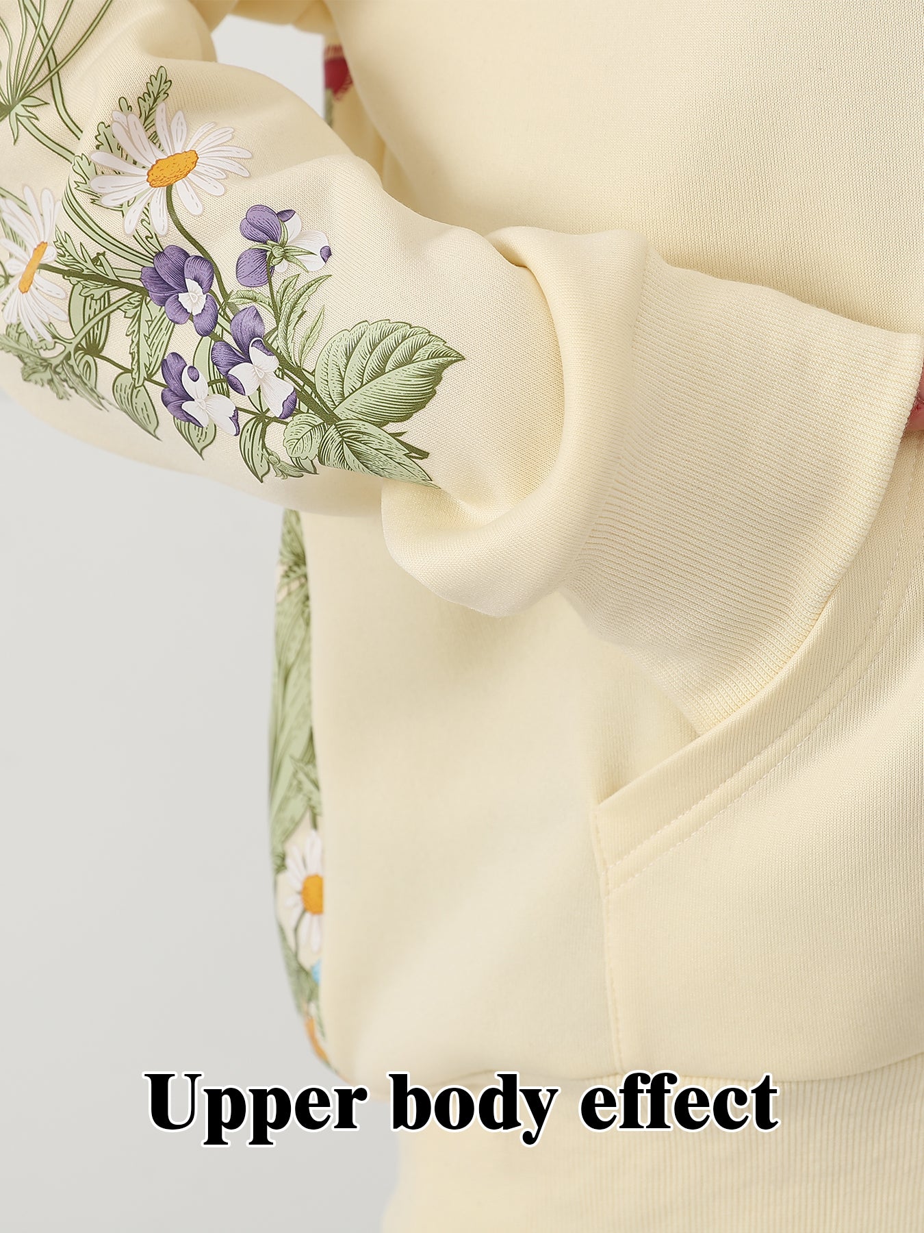 Women's Floral Long Sleeve Sweatshirt