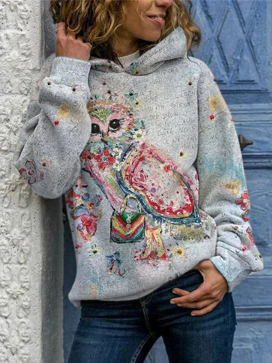 Comfortable & Versatile Fashion Printed Hoodie