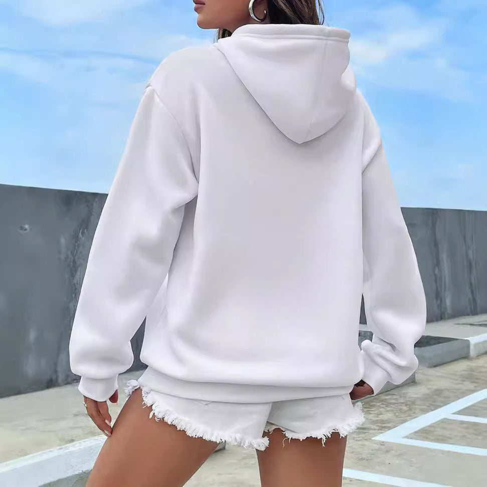 Cozy Fleece-Lined Hooded Pocket Sweatshirt