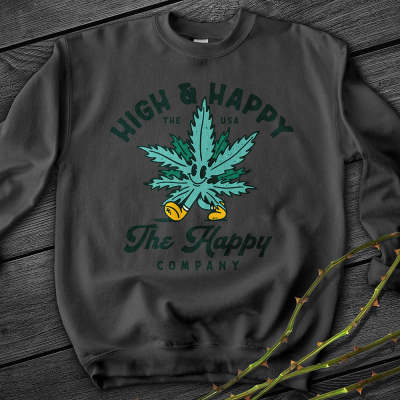 Korean Style Loose Casual Graphic Crewneck Sweatshirt