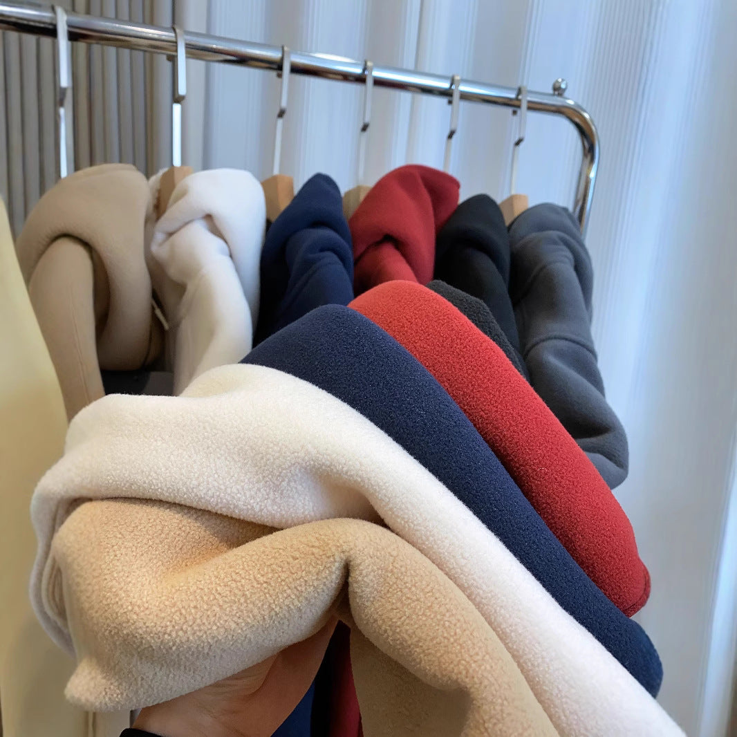 Thickened Double-Sided Fleece Zipper Hoodie