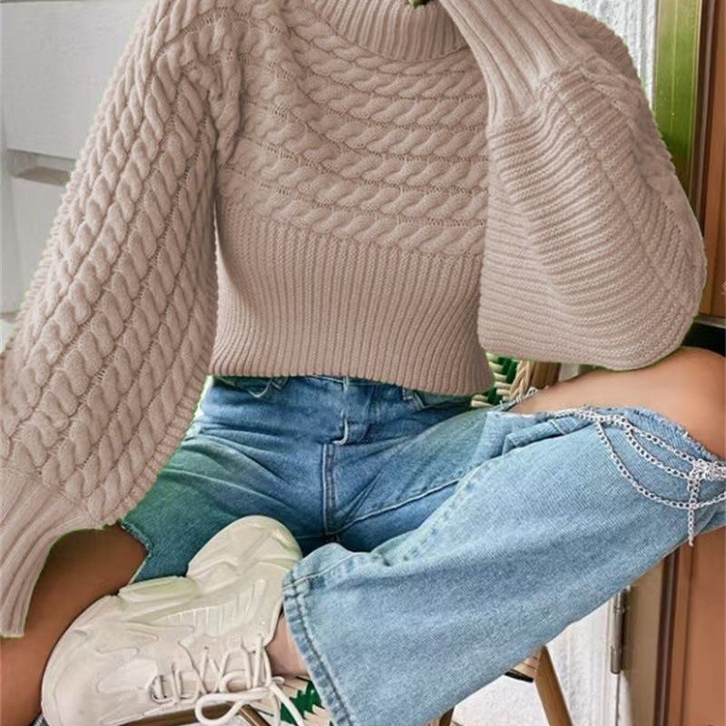 New Versatile Age-reducing Turtleneck Sweater for Fall and Winter