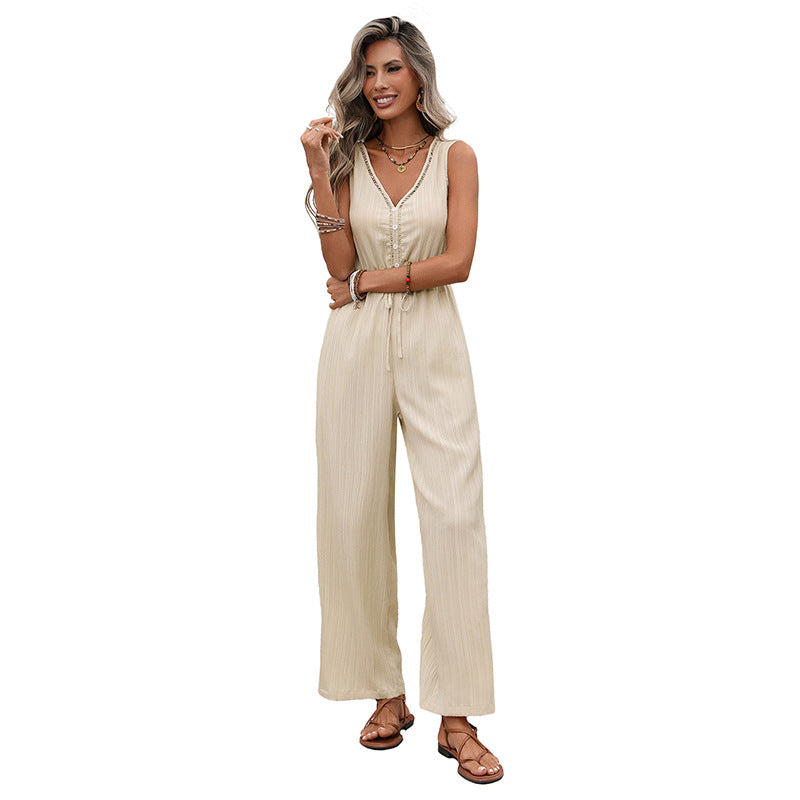 Minimalist Resort Jumpsuit | Sleek & Comfortable Style