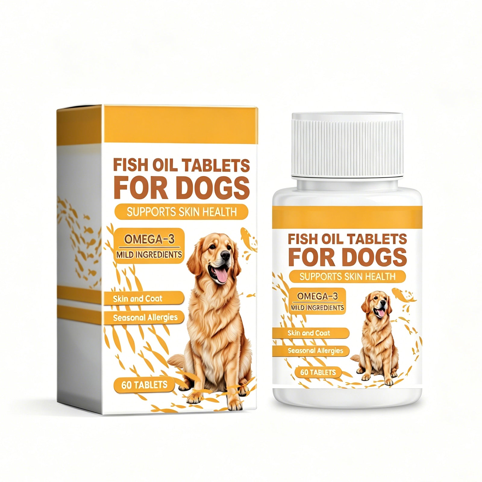 Support Your Dog's Skin & Coat with Omega-3 Fish Oil Chews