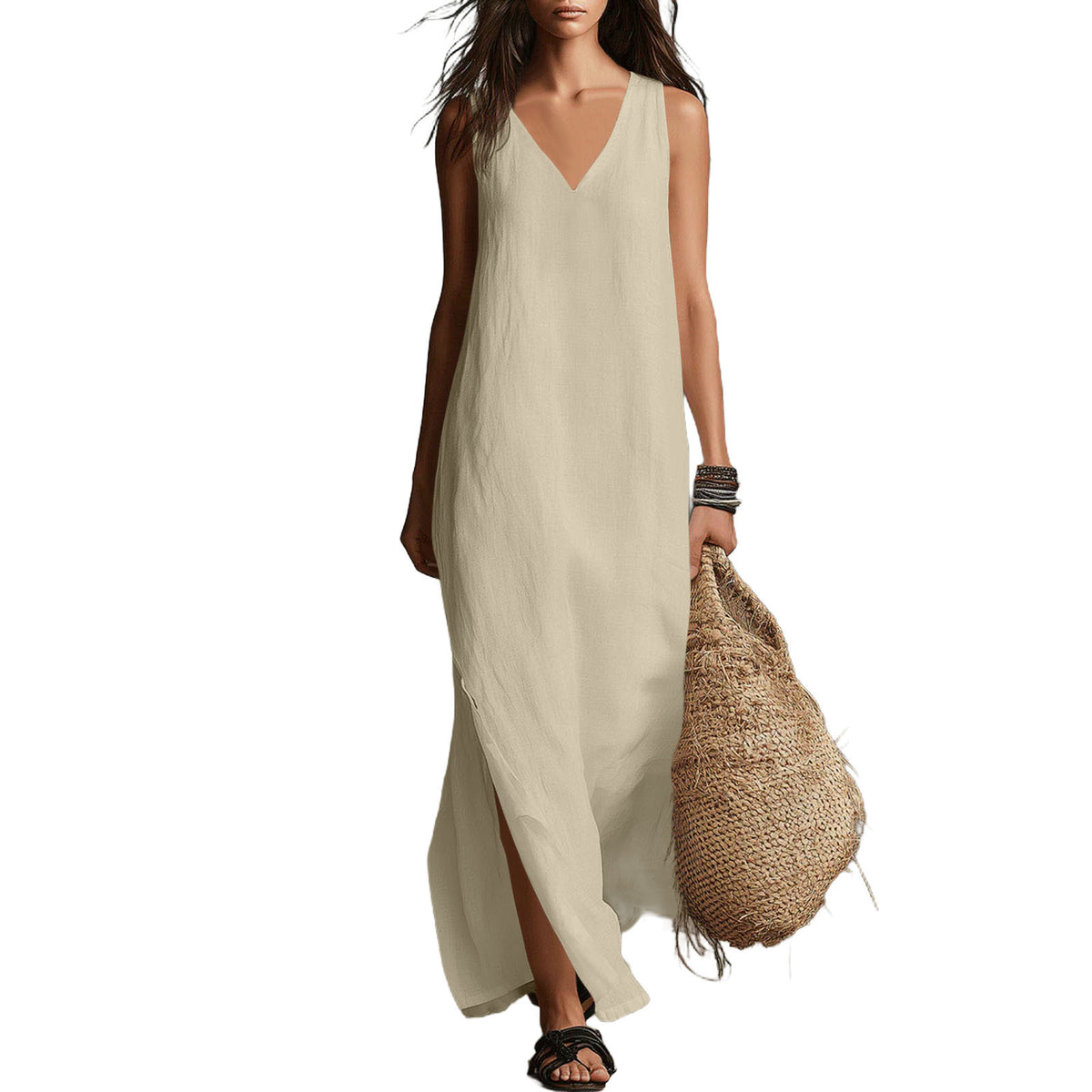 Summer European and American Amazon Cross-border New Style Loose Sl…