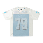 Oversized Mesh-Detail Summer T-Shirt – Unisex Short Sleeve Tee