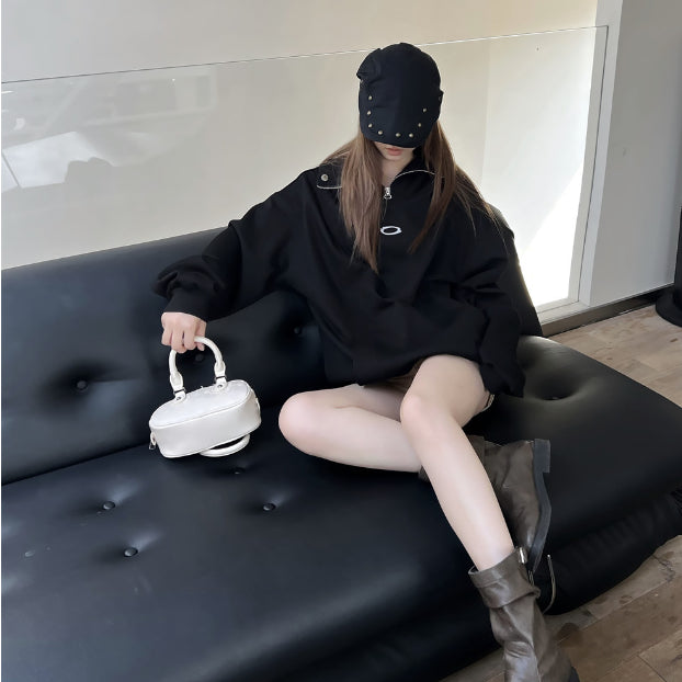Chic Loose High Street Women's Fashion Sweater