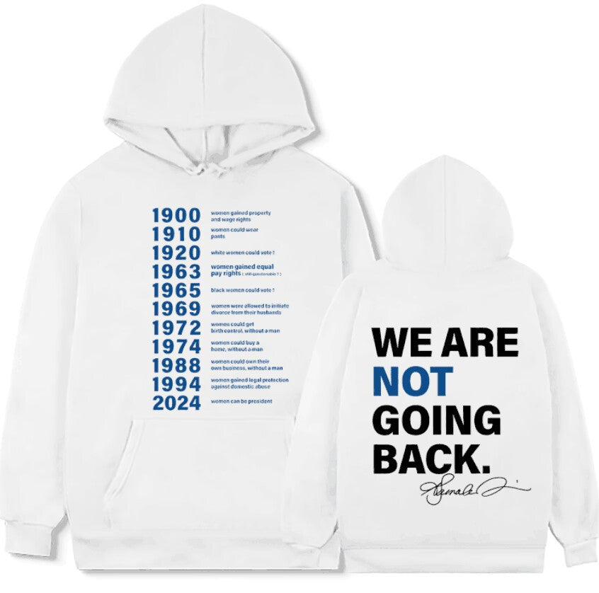 Trendy Letter Print Casual Hoodie for Women