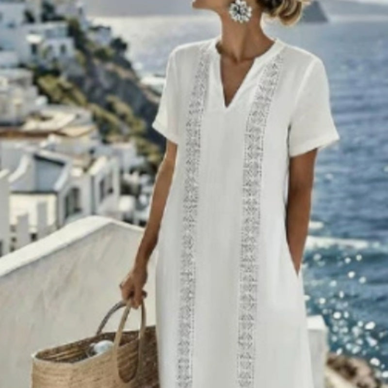 Casual Printed Temperament Long Skirt Girl