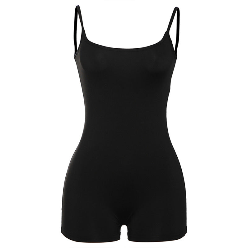 Backless Sling Casual Romper