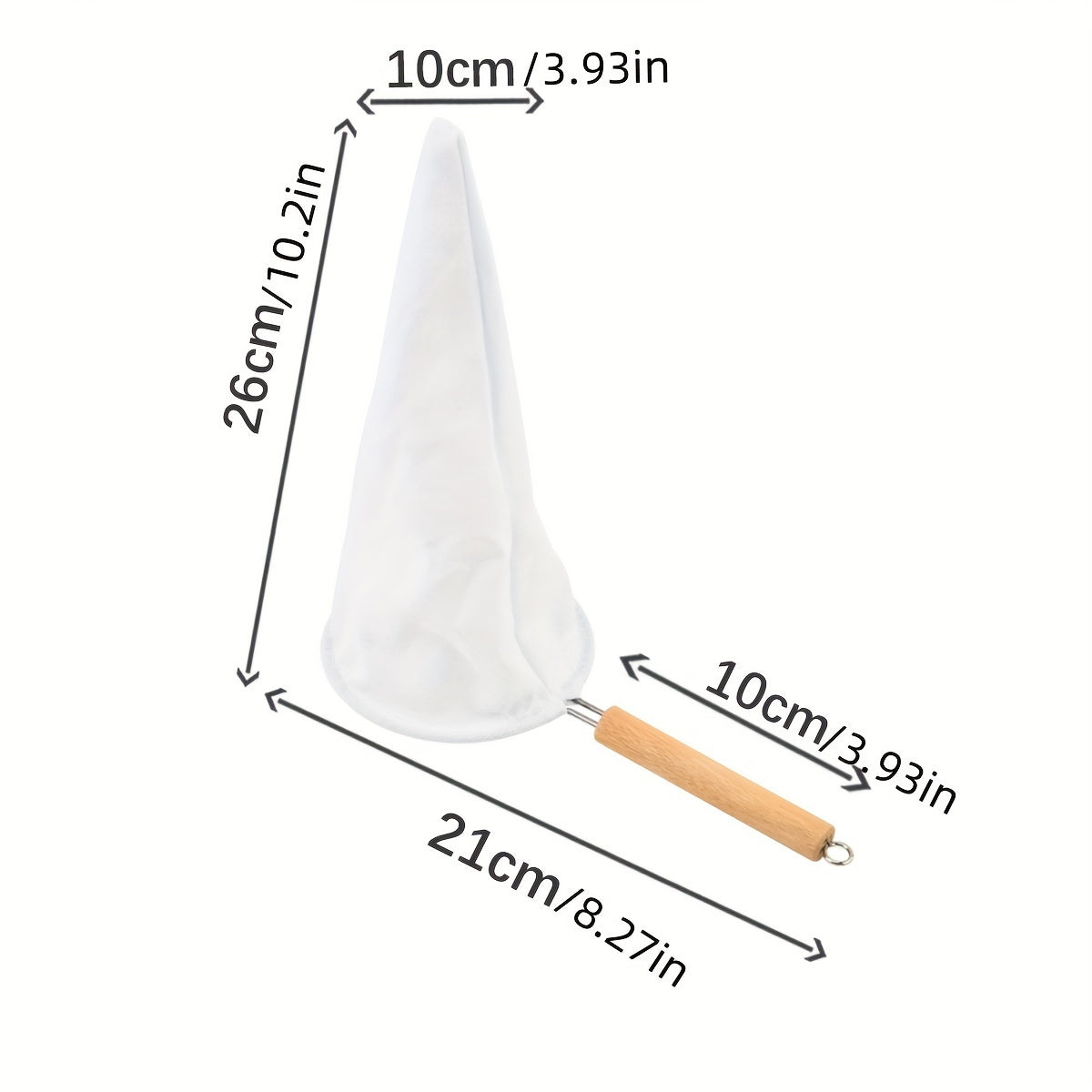Premium Reusable Wooden Coffee and Tea Filter Bag – Ideal for Coffee, Milk Tea and Loose‑Leaf Brewing
