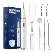 Electric Teeth Cleaner with LED Light and 5 Cleaning Modes