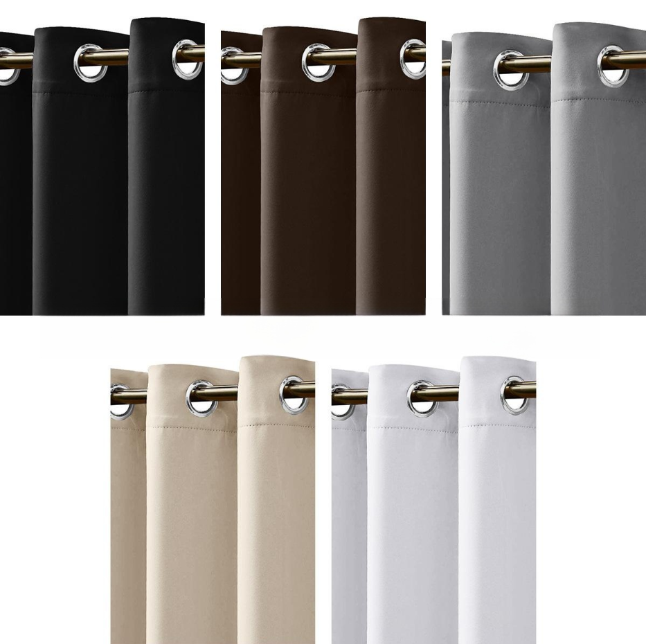 Solid Color Outdoor Waterproof and Sun Protection Uv Protection High Precision Black Silk Shading Curtain