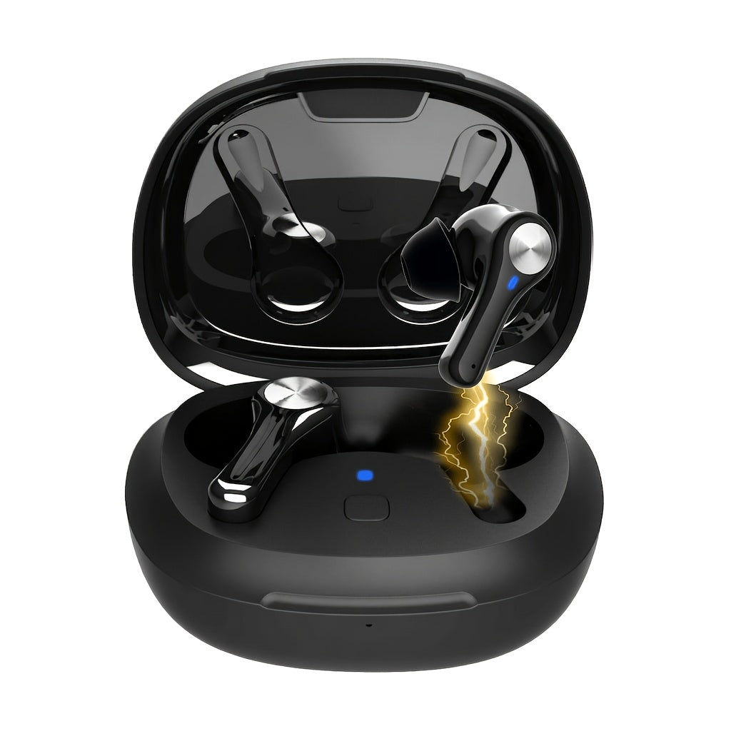 Hearing Aid with Large Capacity Charging Case, Volume Control, Smart Noise Cancelling, Voice Tracking – Ergonomic Design for All-Day Comfort