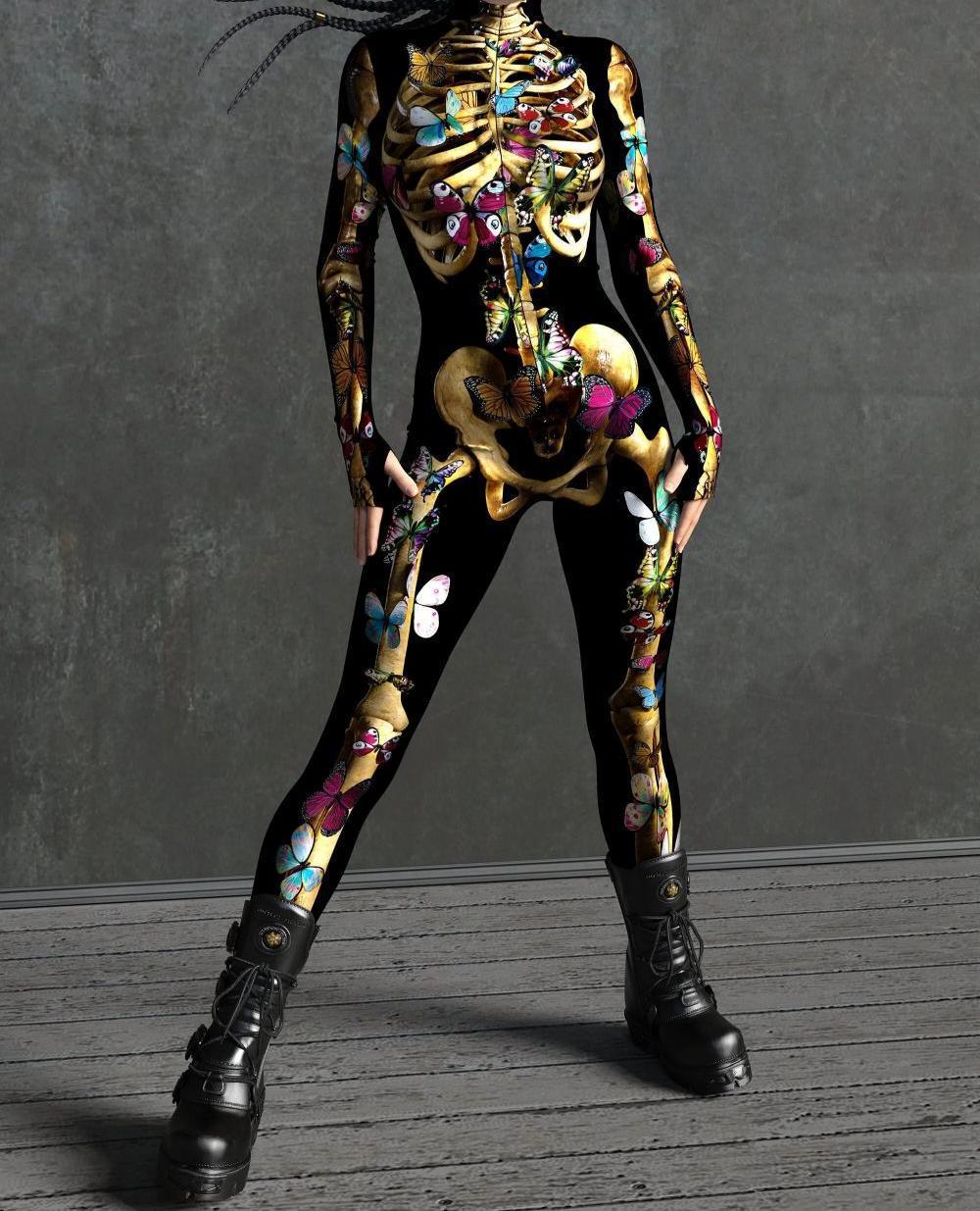 3D Printed Halloween Cosplay Tights & Costumes