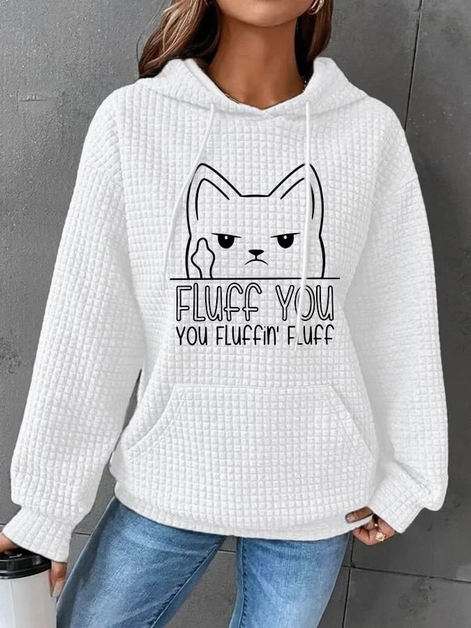 Women's Cozy Casual Drawstring Pullover Hoodie