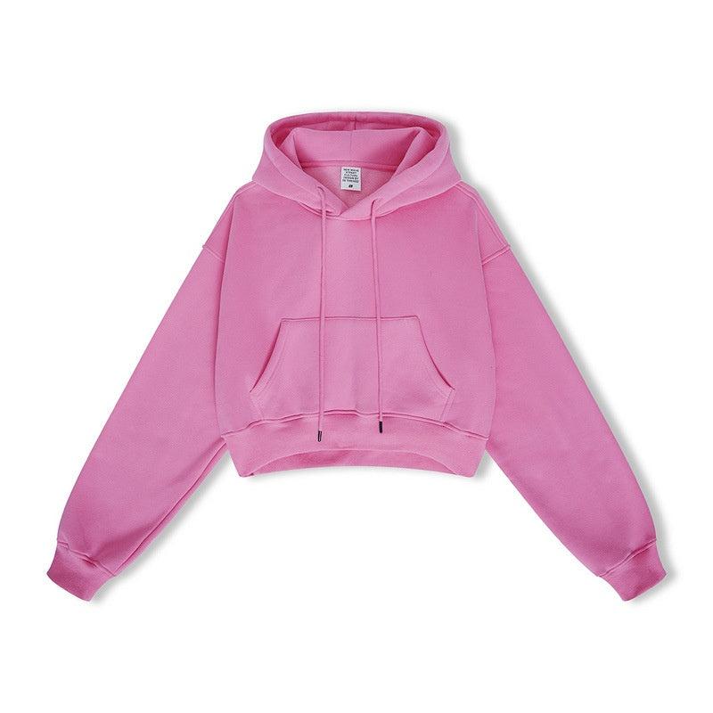 Women's High Street Plush Hooded Pullover