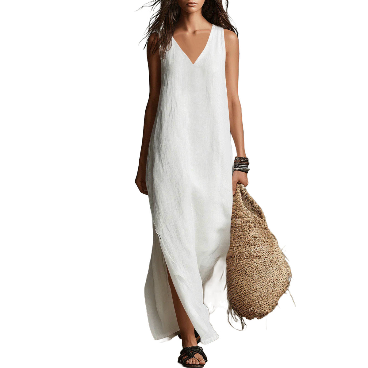 Summer European and American Amazon Cross-border New Style Loose Sl…
