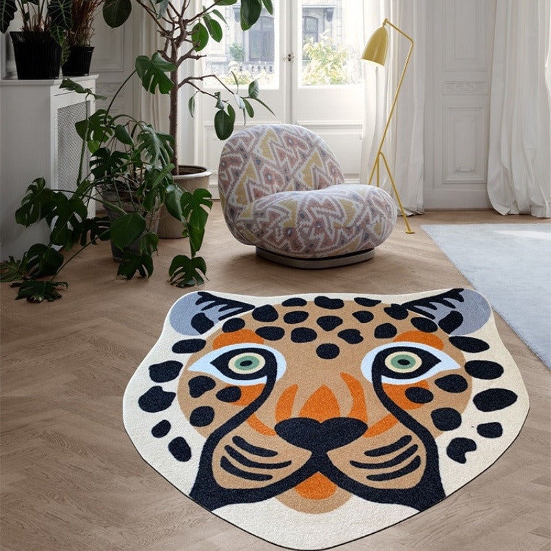 Thickened Cold-proof Floor Mats in Bow-shaped and Irregularly Shaped Imitation Cashmere Carpets