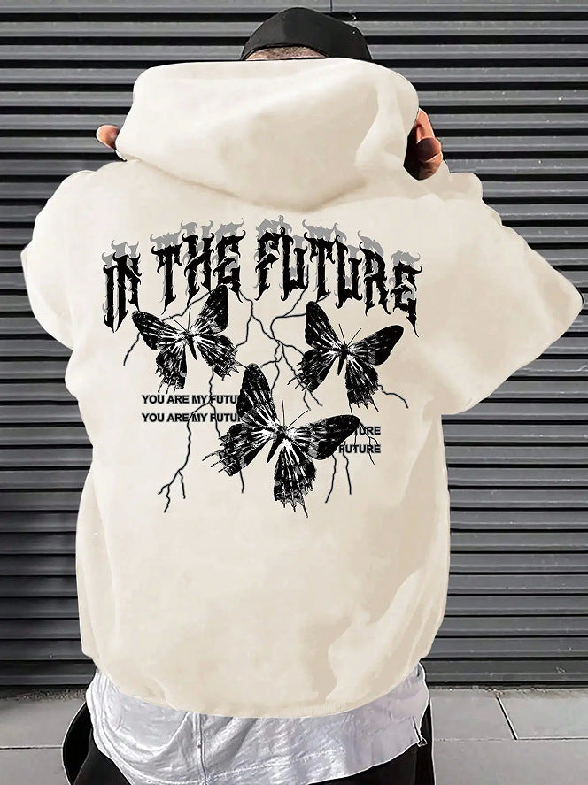 Chic Printed Women's Autumn Pullover Hoodie