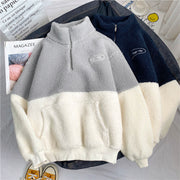 Cozy Plush Semi-High Collar Warm Winter Coat