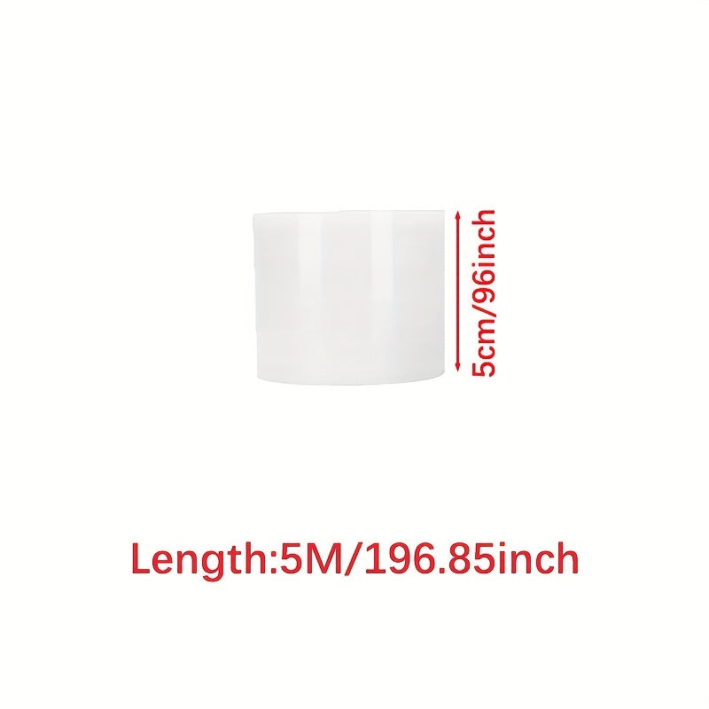 Transparent Self-Adhesive Sealing Strip Roll, 5M for Kitchen and Bathroom Edge Protection