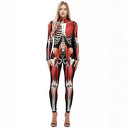 Halloween Peculiar Muscle Bone Masquerade Party Men And Women Skeleton 3D Printing