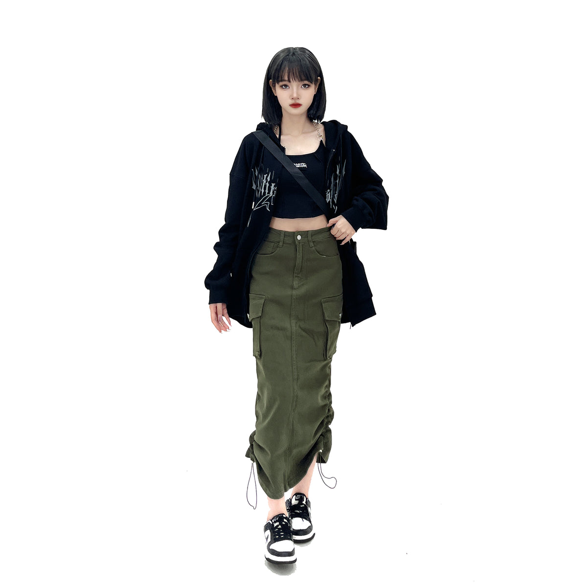 Cozy Graphic Print Oversized Hoodie Sweatshirt