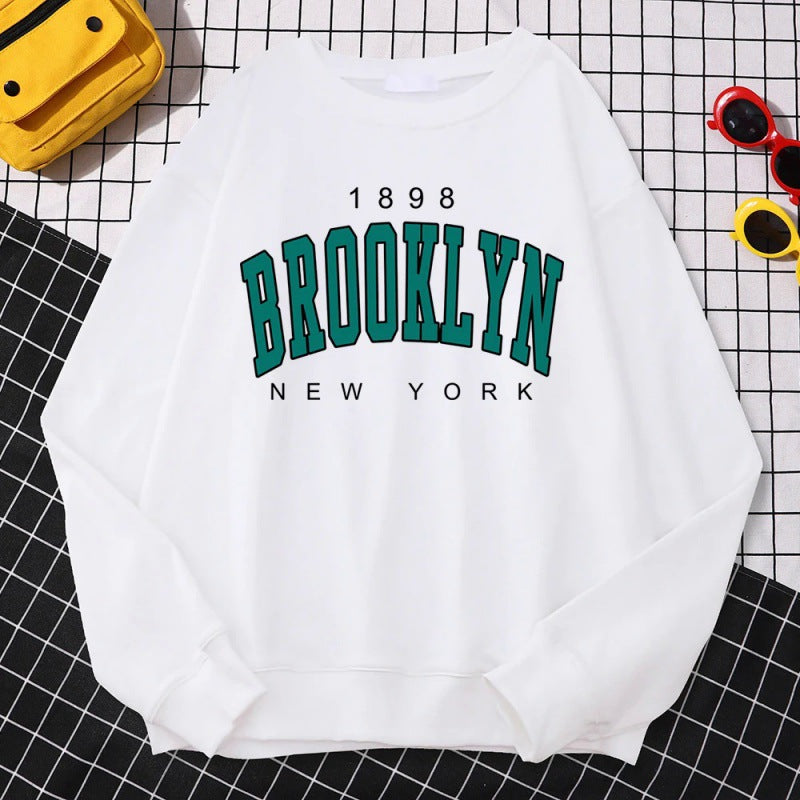 Brooklyn Kawaii Autumn Fleece Women's Sweatshirt