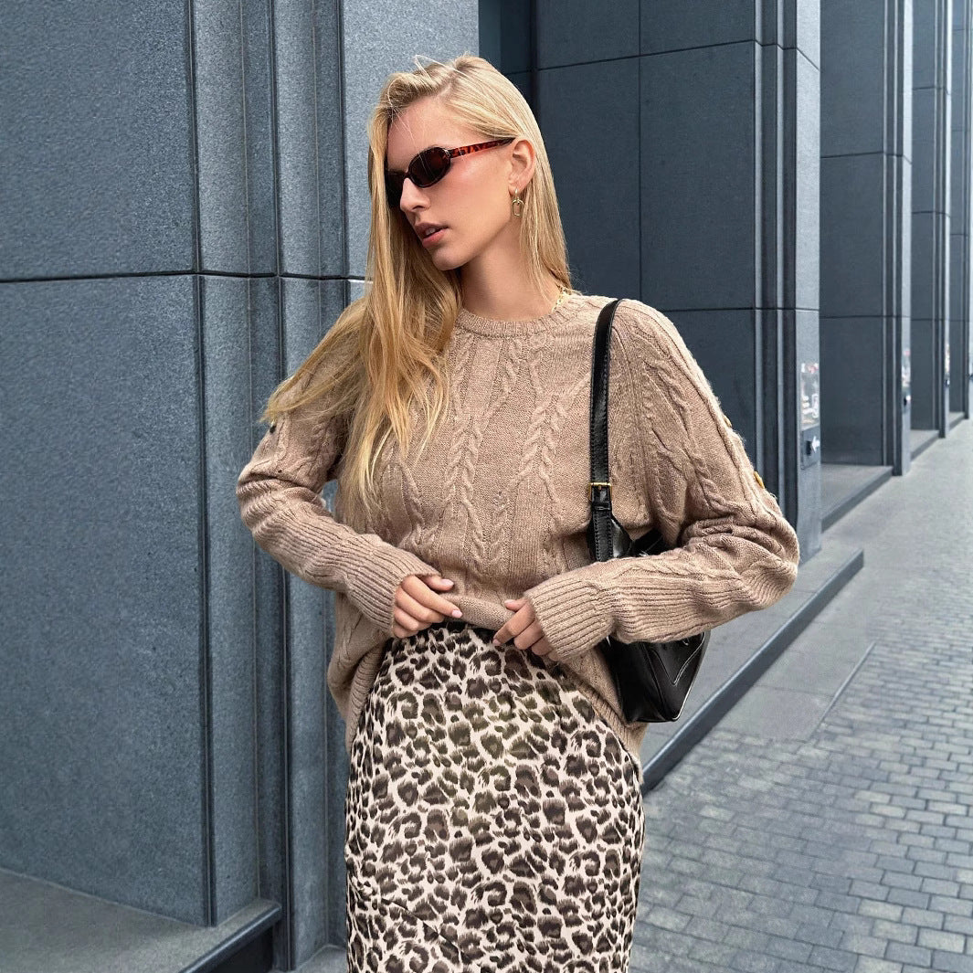 Top Retro Fashion Autumn and Winter Sweater