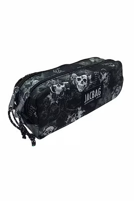 Dual-Pouch Pencil Case for Pens, Pencils, and Accessories