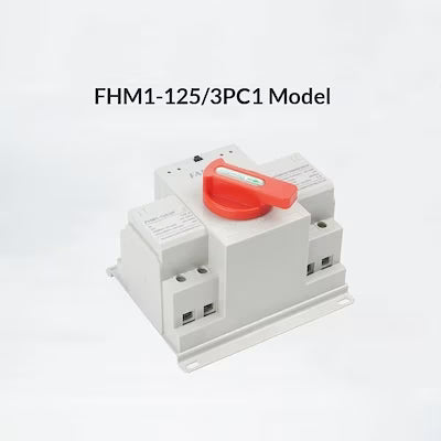 Dual Power Source Transfer Switch for Automatic Backup