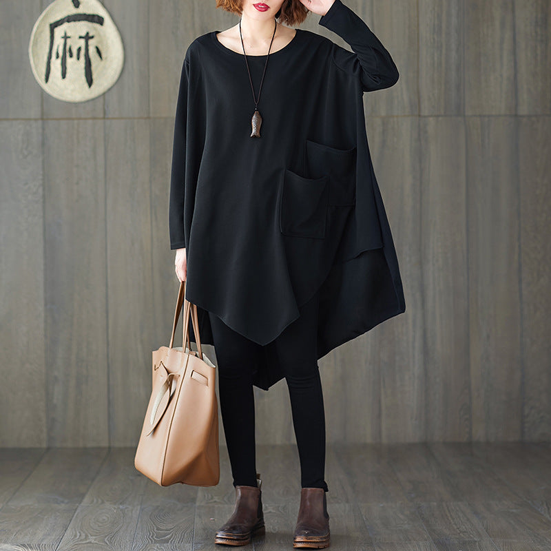Plus Size Batwing Loose Fashion Shirt for Women