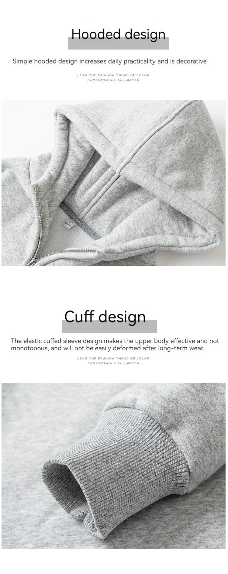 Thermal Fleece Hooded Sweatshirt | Cozy Couple Winter Coat