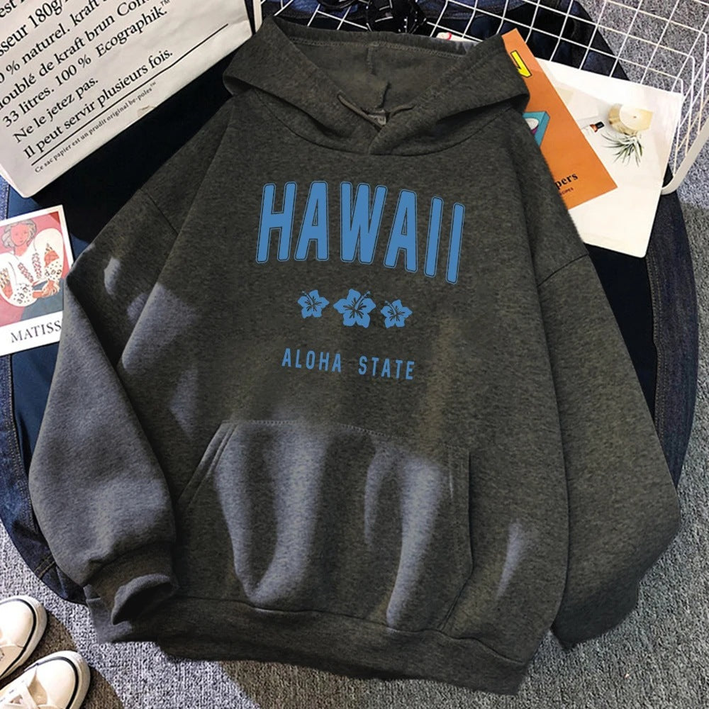 Streetwear Letter Print Oversized Hip Hop Hoodie