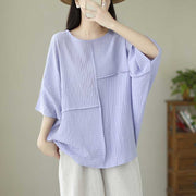 Flattering Batwing-sleeve Top for Curvy Figures